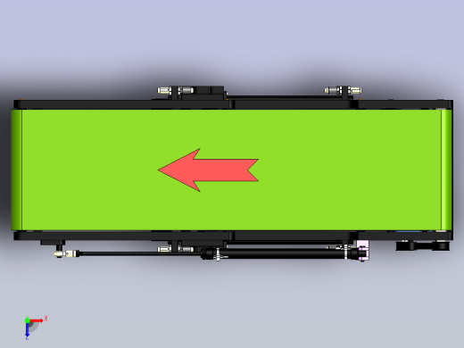 小型伸缩皮带线俯视缩略图