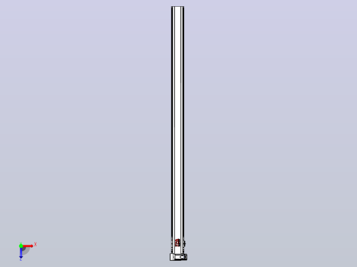 皮带直线轴半封闭可选导轨TPA-HNB-120D-110-L2100-LU-C-P40-N3俯视缩略图