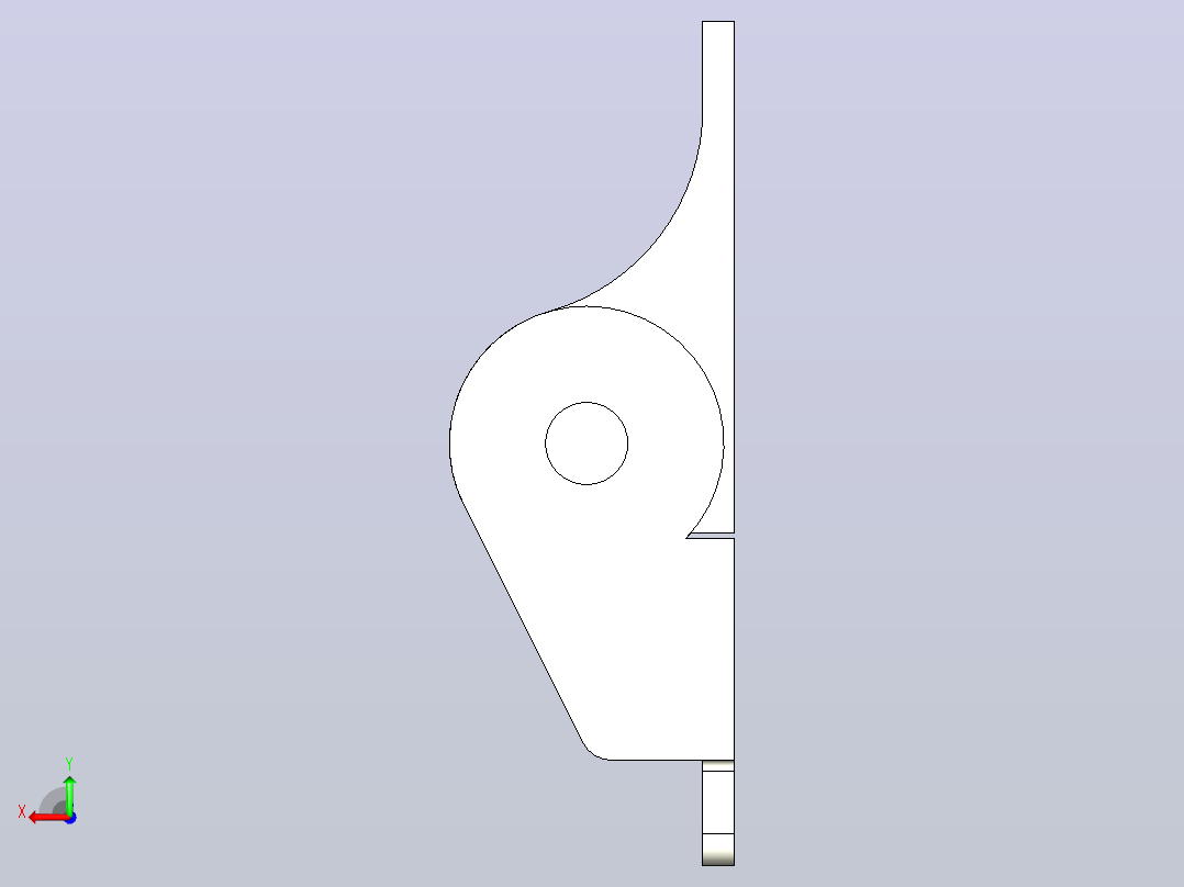 TMSDH 缓冲器铰链[TMSDH3-R]后视图