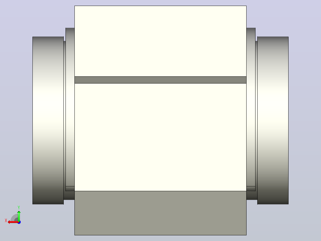 短型SCLM箱式直线轴承[SCLMS-10-E]后视图