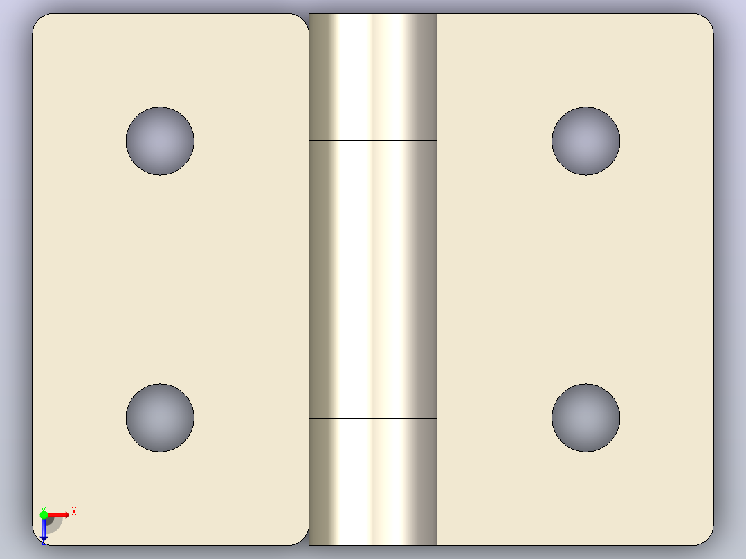 CL253-4A铰链[CL253-4A]俯视图