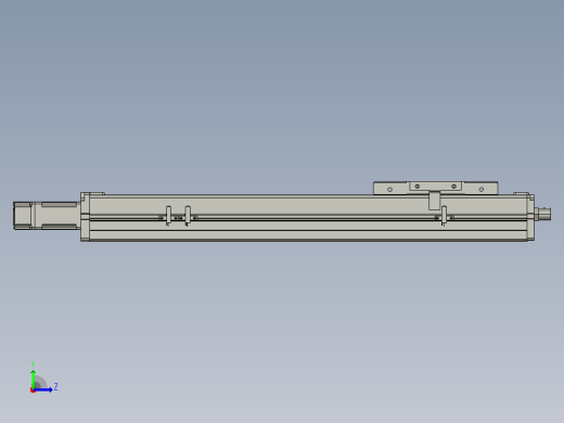 创锋精工电动滑台CFF12-350-BC-P100W左视缩略图