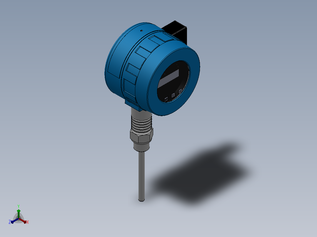 TXTC3型智能╱电子温度开关╱控制器[TXTC3-1PTA1.100N.82]主视图
