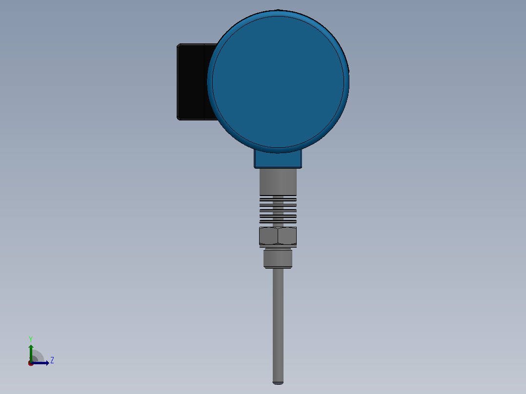 TXTC3型智能╱电子温度开关╱控制器[TXTC3-1PTA1.100N.82]左视图