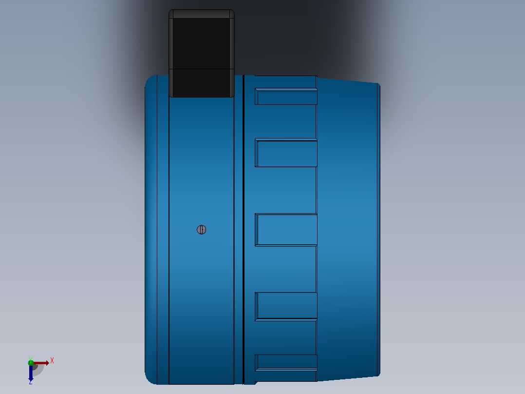 TXTC3型智能╱电子温度开关╱控制器[TXTC3-1PTA1.100N.82]俯视图