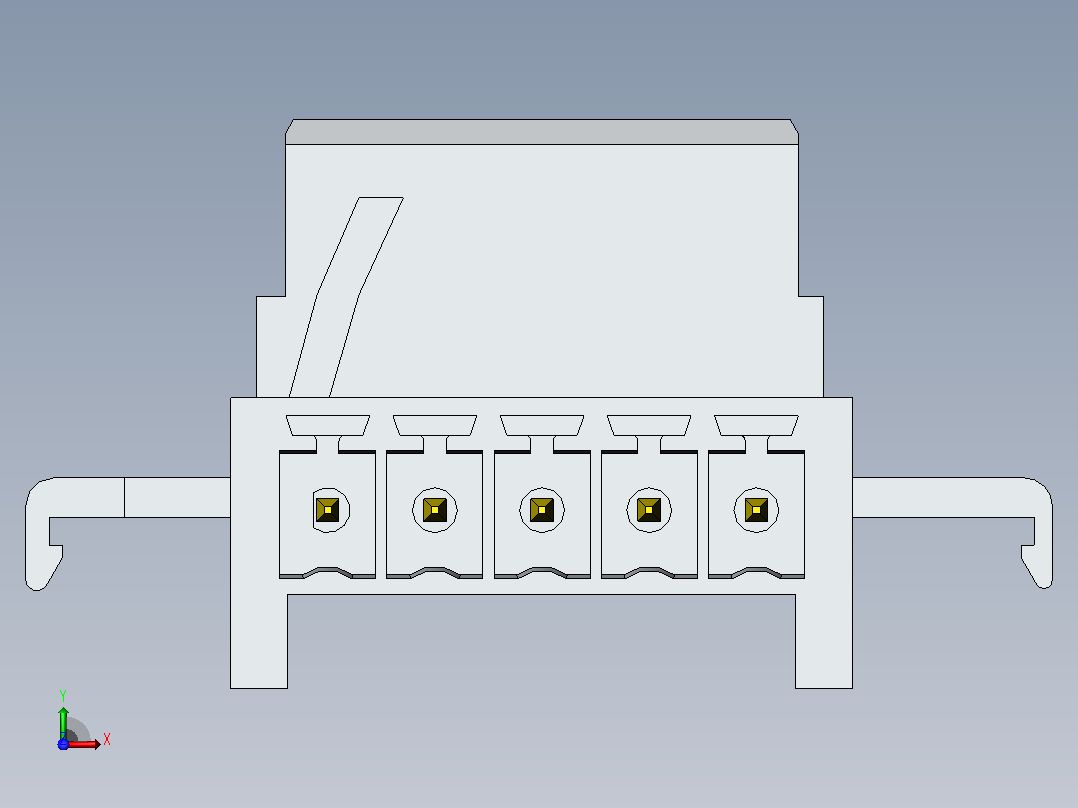 PCB接口10前视图