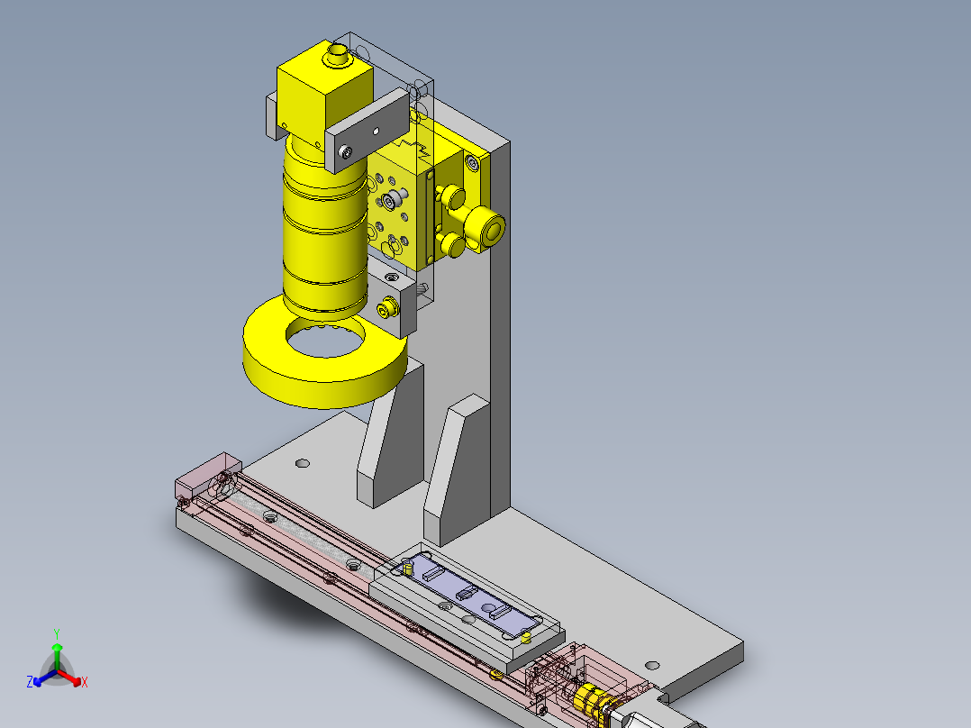 多点连续检查机构