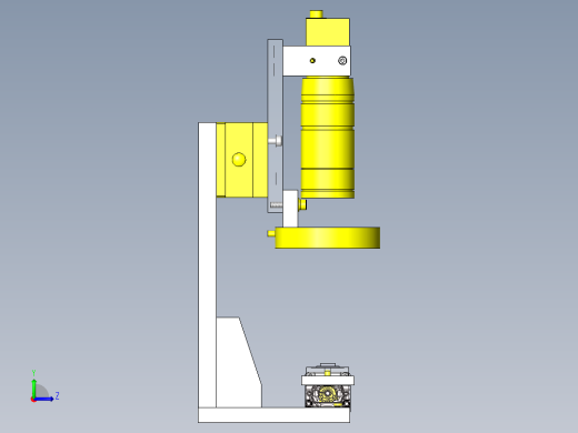多点连续检查机构左视缩略图