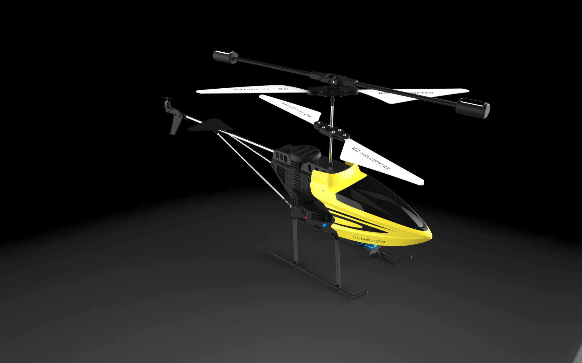 遥控直升机玩具模型