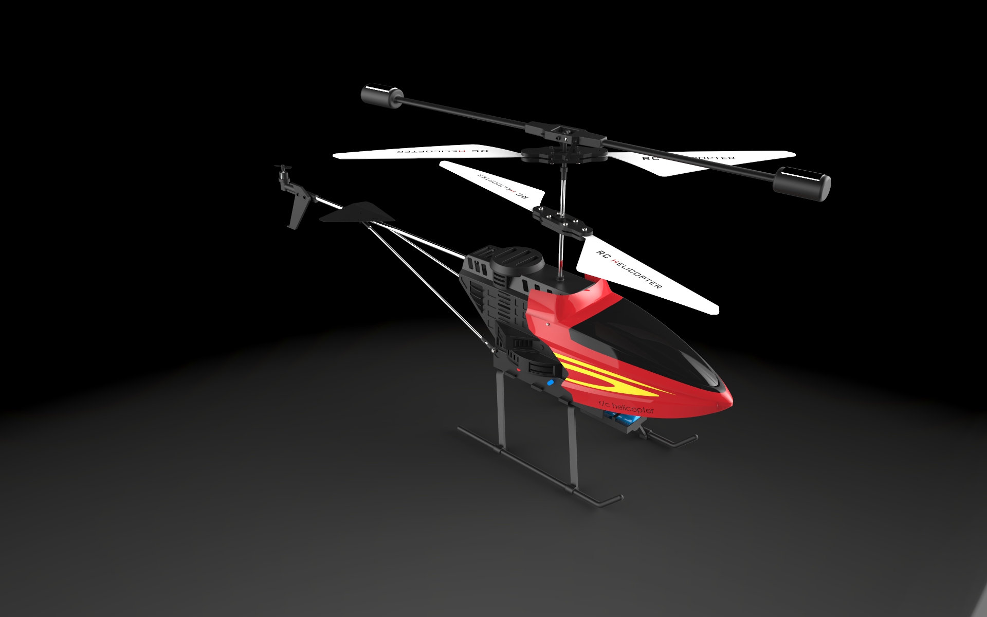 遥控直升机玩具模型