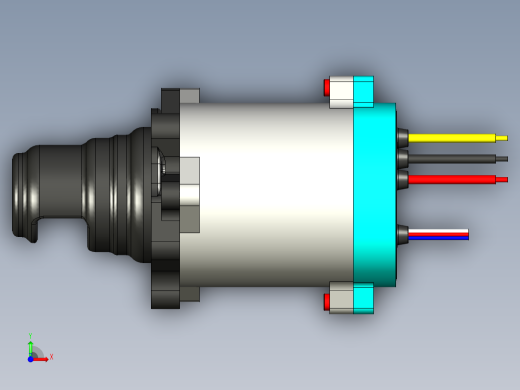 catia电机前视缩略图