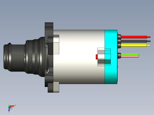 catia电机俯视缩略图