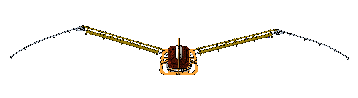 Ornitocopter机械飞鸟机构3D数模图纸 STP格式