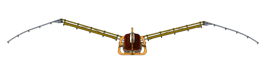 Ornitocopter机械飞鸟机构3D数模图纸 STP格式缩略图