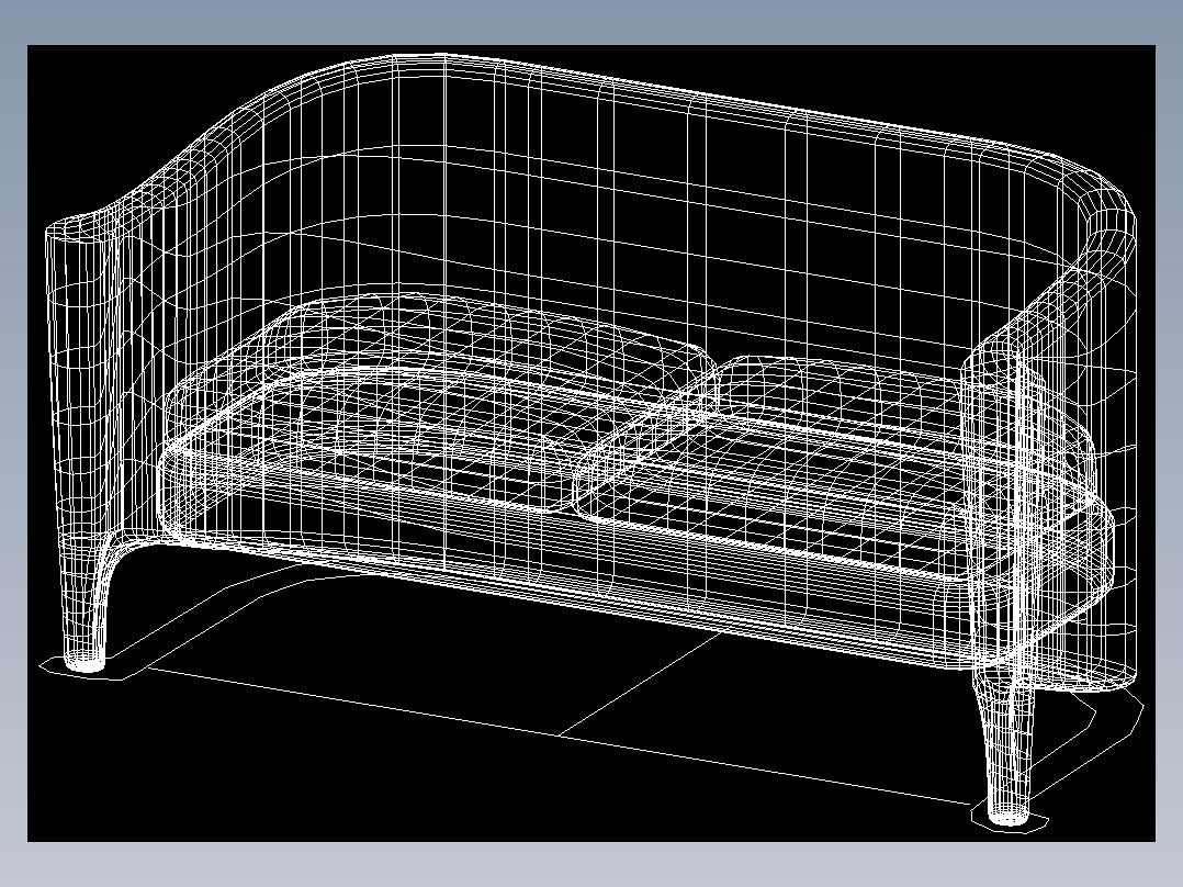 室内家具和灯具等的模型十二-K-S26-2