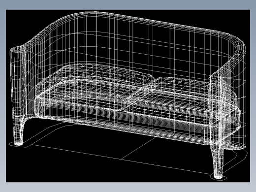 室内家具和灯具等的模型十二-K-S26-2