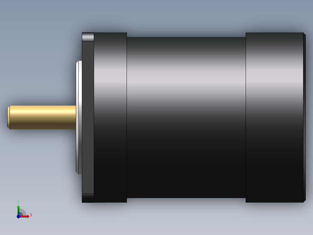 57直流无刷电机前视图