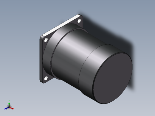 57直流无刷电机正等轴测缩略图