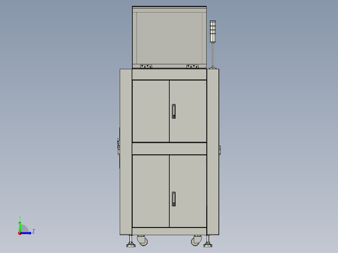 选择性波峰焊PCB板预热机左视图