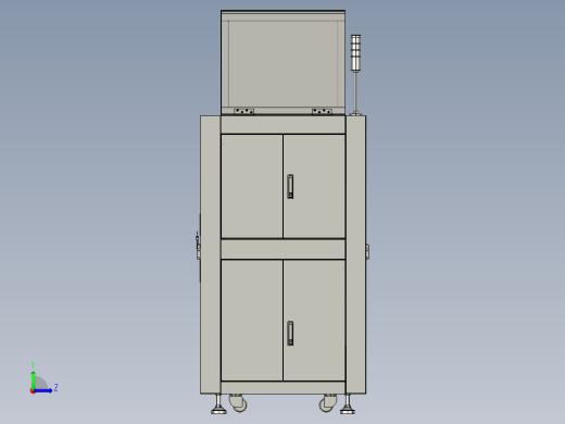 选择性波峰焊PCB板预热机左视缩略图