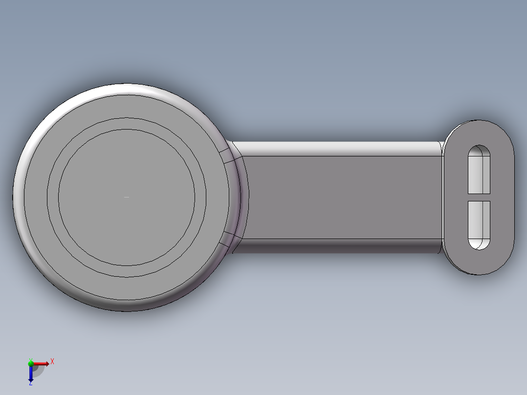 SW格式3D图(模型练习题)-061俯视图