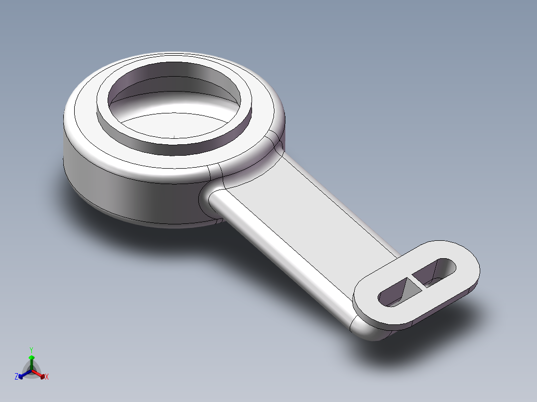 SW格式3D图(模型练习题)-061正等轴测图