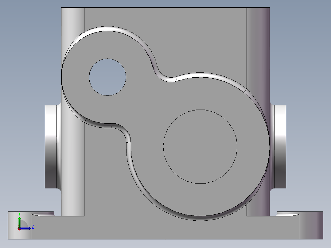 SW格式3D图(模型练习题)-50左视图