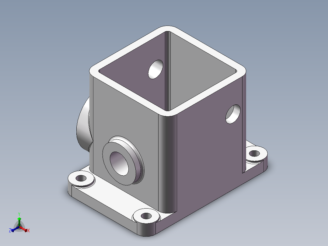 SW格式3D图(模型练习题)-50正等轴测图