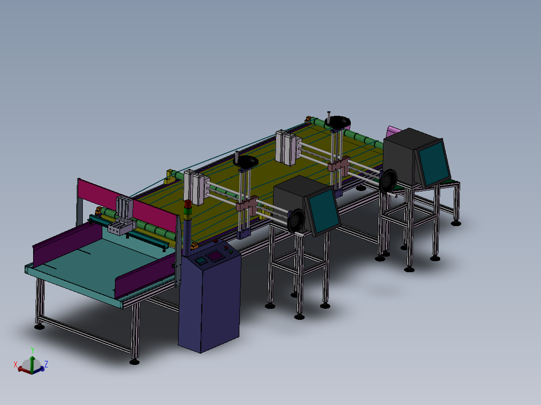 纸袋气缸分页喷码机