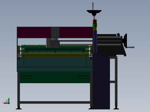 纸袋气缸分页喷码机后视缩略图