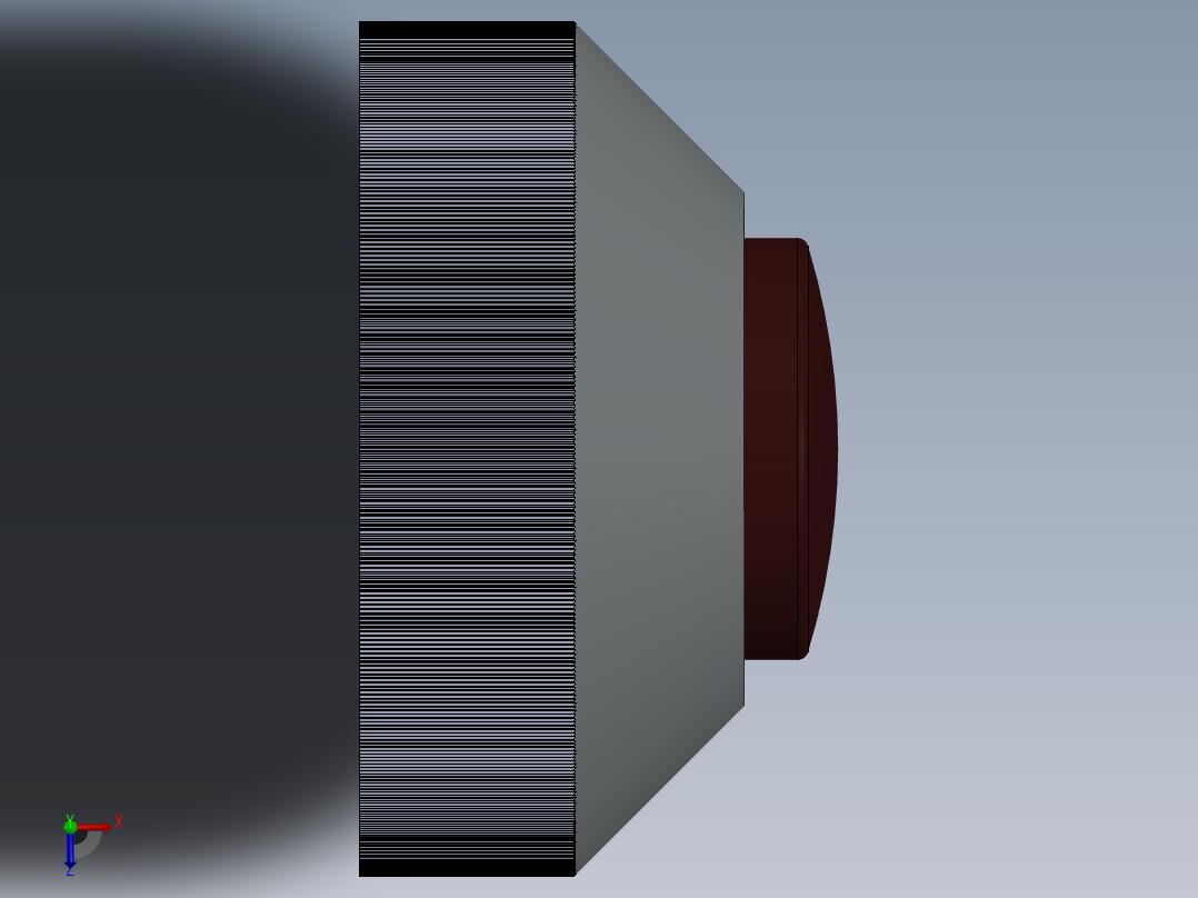 自行车手柄杆和控制装置俯视图