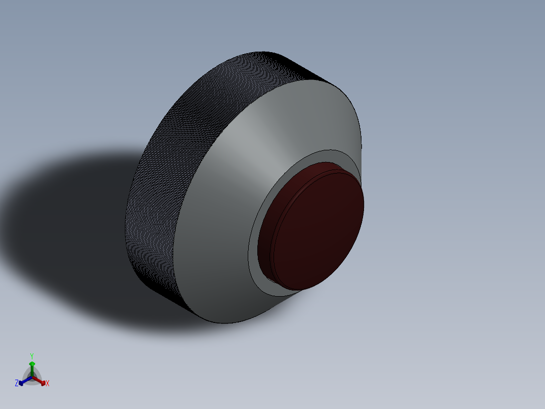 自行车手柄杆和控制装置正等轴测图