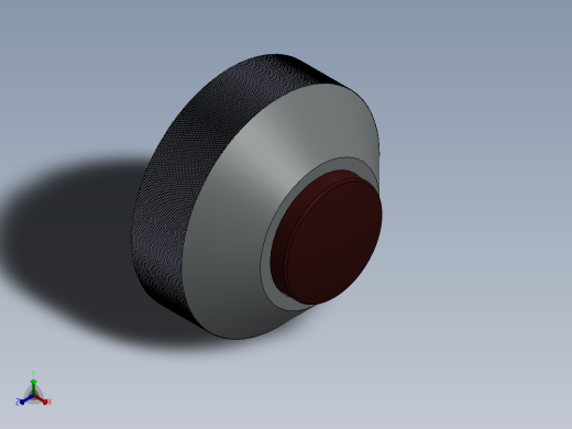 自行车手柄杆和控制装置正等轴测缩略图