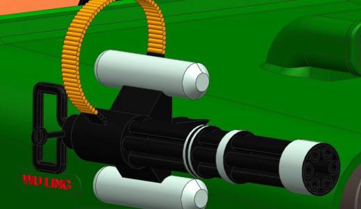 玩具越野车小模型3D图纸 STP缩略图