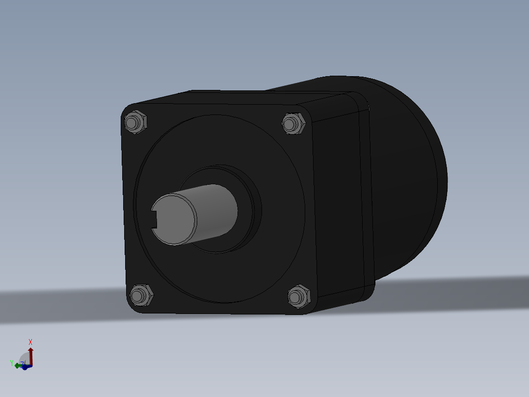 2I(R)K交流减速马达[2IK(RK)4A(GN)]主视图