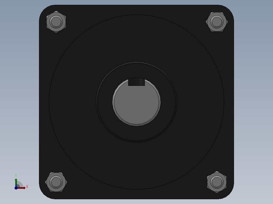 2I(R)K交流减速马达[2IK(RK)4A(GN)]前视图