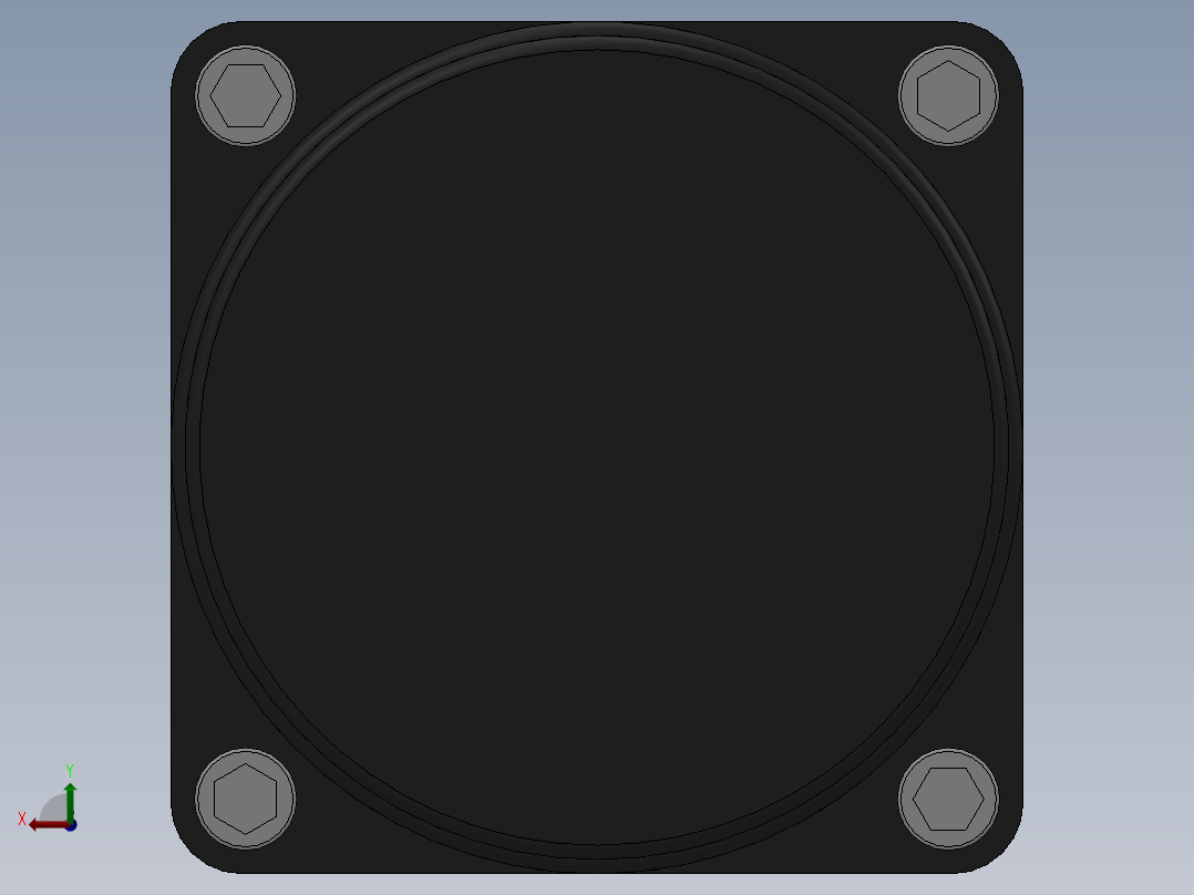 2I(R)K交流减速马达[2IK(RK)4A(GN)]后视图