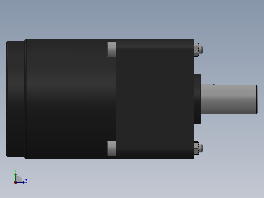 2I(R)K交流减速马达[2IK(RK)4A(GN)]左视图