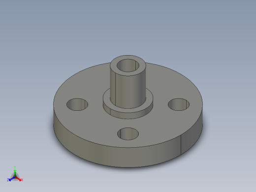 船舶管路系统SeaCor_Flange Vanstone_SPIG_37J156005_0.5in正等轴测缩略图