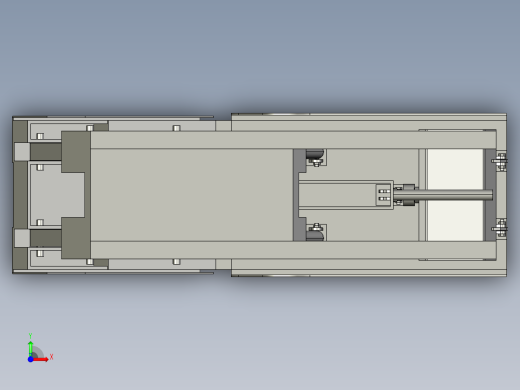 采煤液压支架前视缩略图