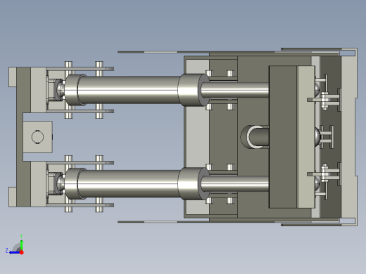 采煤液压支架右视缩略图