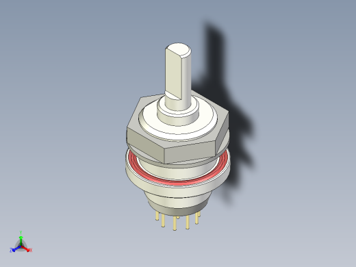 单层旋转开关77SPT36-01-1-10N-F GRAYHILL