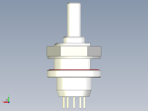 单层旋转开关77SPT36-01-1-10N-F GRAYHILL后视缩略图