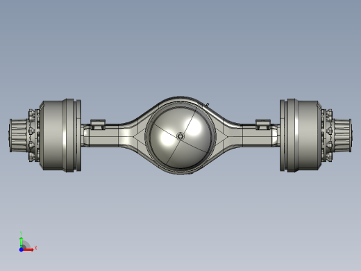 某款重型车驱动桥的设计含三维+CAD图纸+说明书前视缩略图