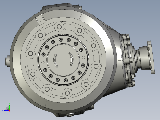 某款重型车驱动桥的设计含三维+CAD图纸+说明书右视缩略图