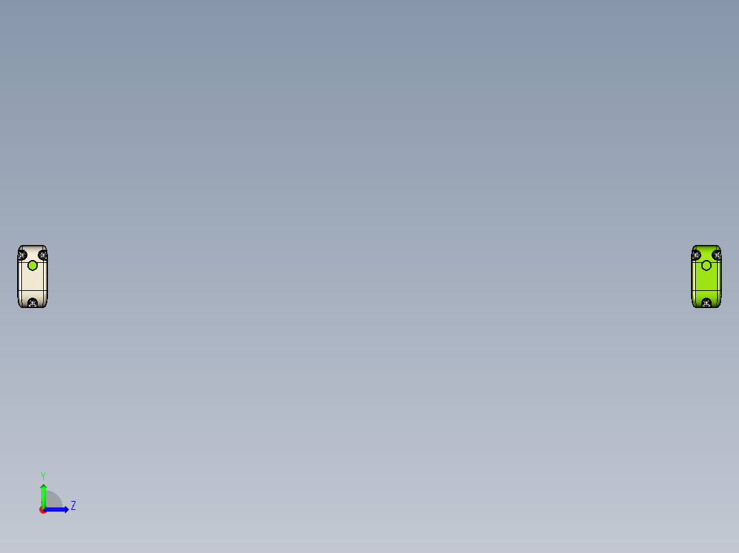 安全_区域传感器H2TLP4020_3D左视图