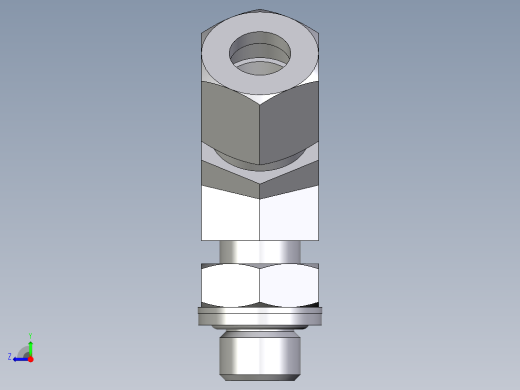 卡套式工业通用硬管接头EO_Adjustable_locknut_45_deg_elbow_VEE10ZLRCF右视缩略图