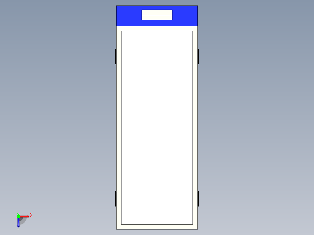 电器柜 电控柜 (21) 机械设计素材俯视图