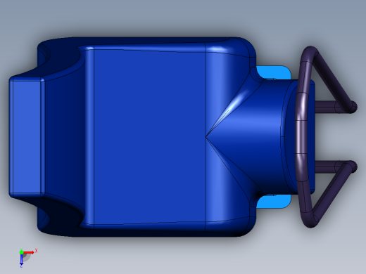 豪华游艇减震座椅俯视缩略图