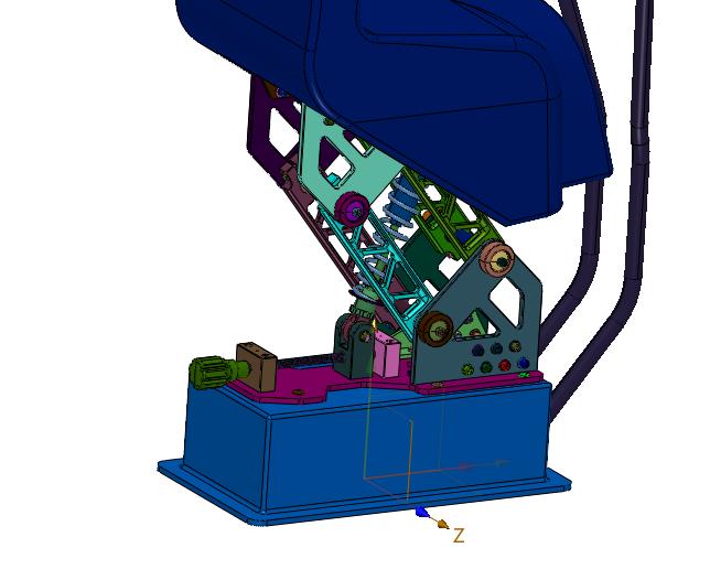 豪华游艇减震座椅